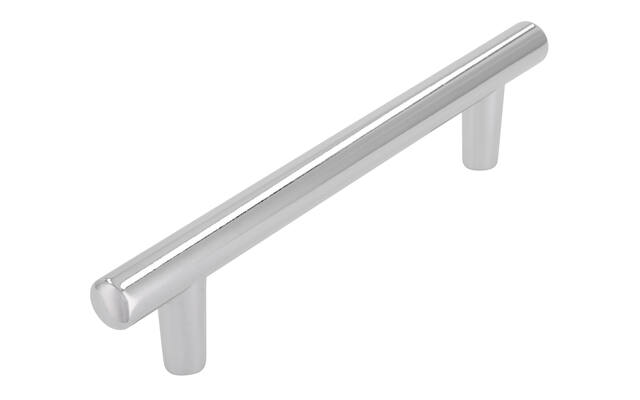 Meubelgreep chroom T-model 96mm 135x10x27mm