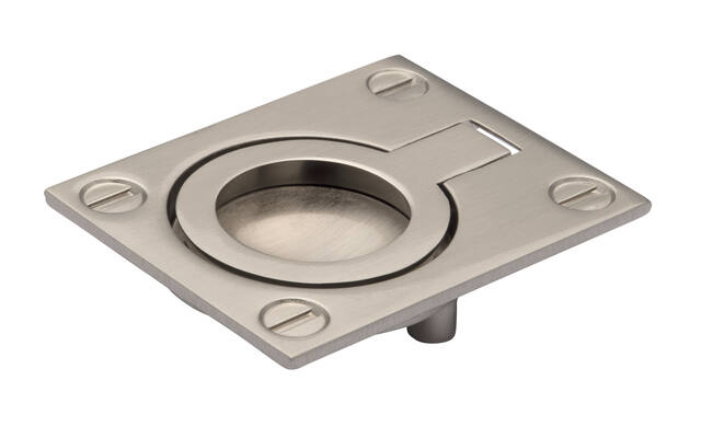 Luikring RVS look zamac 60x47x12mm