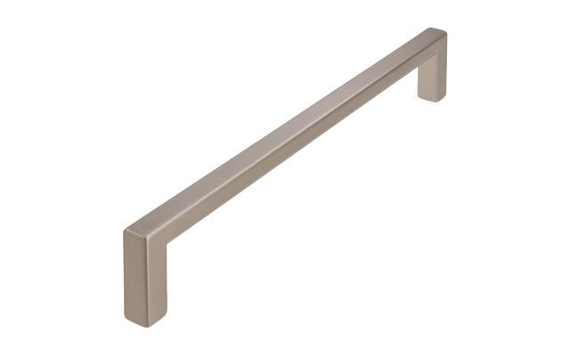 Meubelgreep RVS look zamac 160mm 168x8x28mm