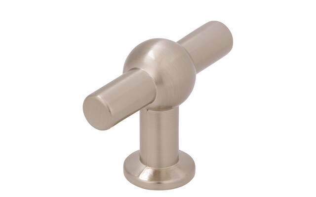 Meubelknop RVS look Chemin de Fer 60mm 60x22x45mm