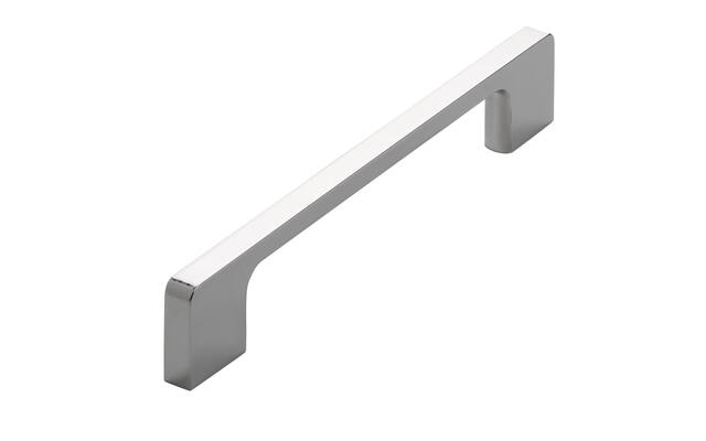 Meubelgreep chroom recht 160mm 172x9x30mm