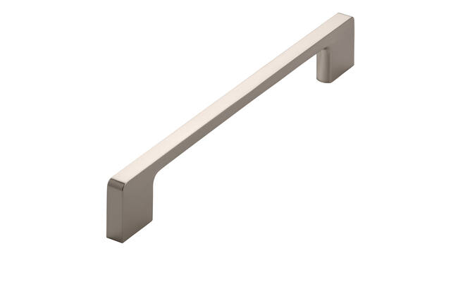 Meubelgreep RVS look zamac 192mm 204x9x30mm