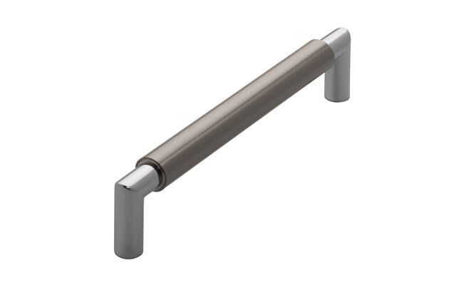Meubelgreep RVS look Bauhaus 160mm 172x16x37mm