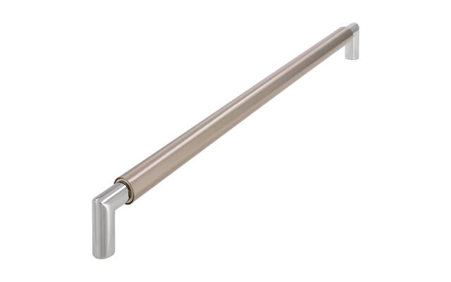 Meubelgreep RVS look Bauhaus 320mm 332x16x37mm