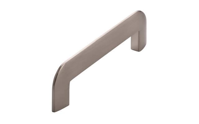 Meubelgreep RVS look plat 96mm 118x8x33mm