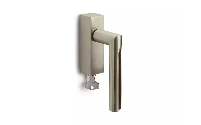 Draaikiep raamkruk Champagne PVD David Rockwell Eclipse DR103-DKLOCK Rechts Afsluitbaar