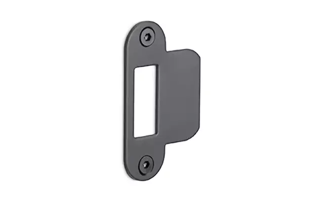 Sluitplaat Loopslot Gunmetal PVD LBSPA-SFC 24x70mm - afgerond