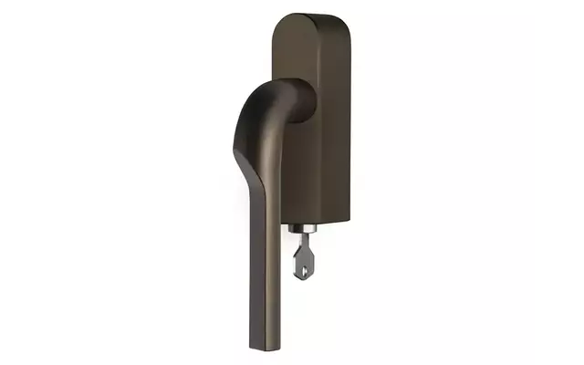 Gensler Rivio Draaikiep raamkruk Rechts GL100-DKLOCK-O 