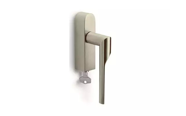 Gensler Rivio Draaikiep raamkruk Links GL101-DKLOCK-O 