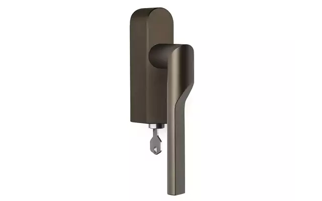 Gensler Rivio Draaikiep raamkruk Links GL101-DKLOCK-O 