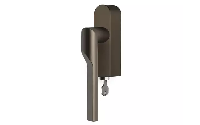 Gensler Rivio Draaikiep raamkruk Rechts GL101-DKLOCK-O 