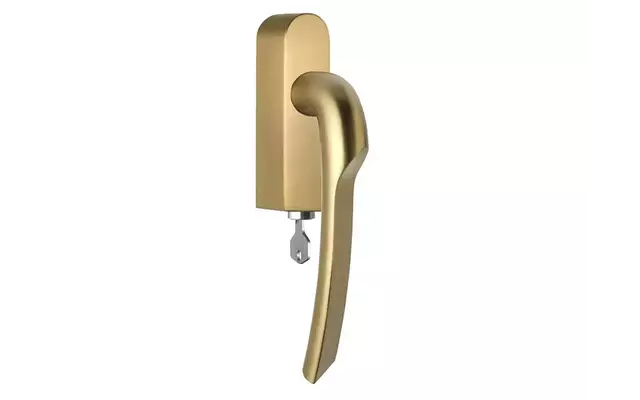 Gensler Rivio Draaikiep raamkruk Links GL102-DKLOCK-O 