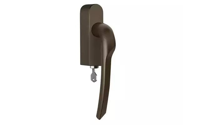 Gensler Rivio Draaikiep raamkruk Links GL102-DKLOCK-O 