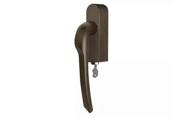 Gensler Rivio Draaikiep raamkruk Rechts GL102-DKLOCK-O 