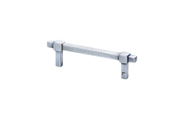 Meubelgreep Verzilverd Jolie Cross 128mm, hoh 96mm