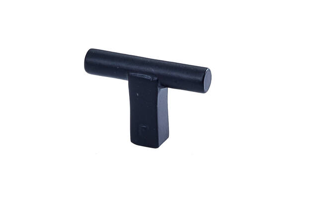 Meubelknop Zwart Jolie Core 50 x 12mm