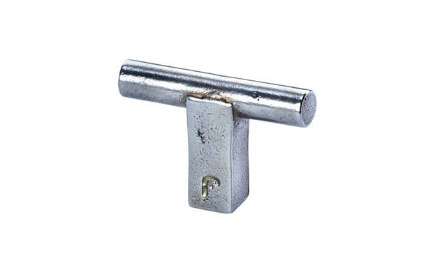 Meubelknop Verzilverd Jolie Core 50 x 12mm