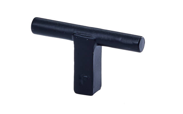 Meubelknop Zwart Jolie Core 50 x 9mm