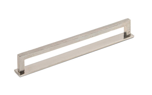 Achterplaat voor meubelgreep Essence Verzilverd 234mm, hoh 224mm