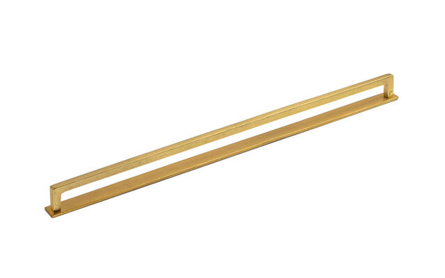 Achterplaat voor meubelgreep Essence Messing 490mm, hoh 480mm