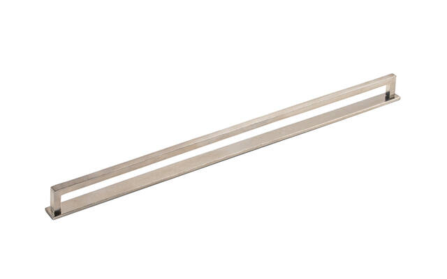 Achterplaat voor meubelgreep Essence Verzilverd 490mm, hoh 480mm