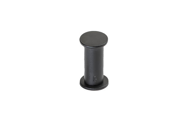 Jashaak / kapstokhaak Zwart Jolie Rieu rond 20mm Its a Roel