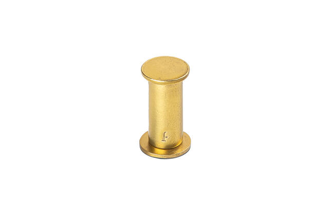 Jashaak / kapstokhaak Messing Jolie Rieu rond 20mm Its a Roel