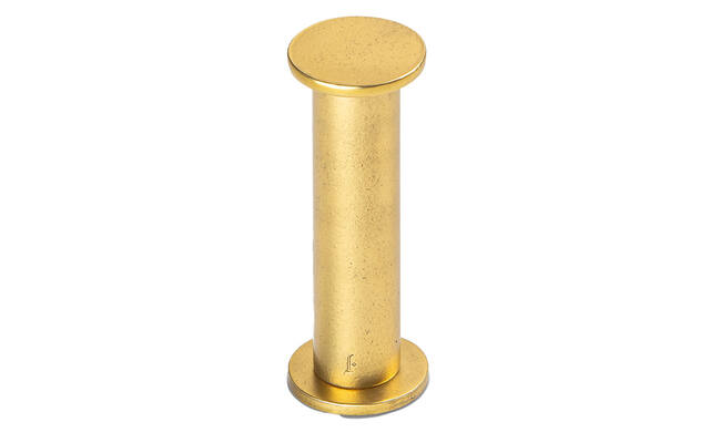 Jashaak / kapstokhaak Messing Jolie Rieu rond 30mm Its a Roel