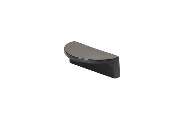 Meubelknop Zwart Virge 50mm