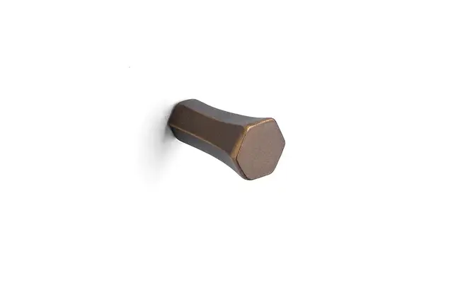 Meubelknop Verbronsd Six Fois It's a Roel 18mm 18,5x16,5x31mm Aged Bronze