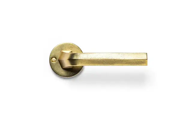 Deurkruk Messing Six Fois It's a Roel  140x52x57,5mm Aged Gold