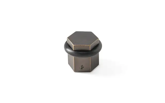 Deurstopper Verbronsd Six Fois It's a Roel 58x31x30mm VLOER Aged Bronze