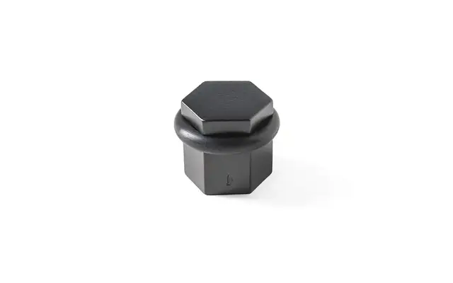 Deurstopper Zwart Six Fois It's a Roel 58x31x30mm VLOER Black