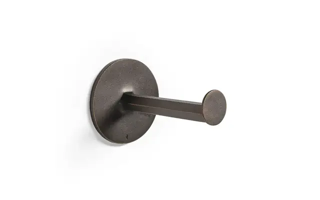 Toiletrolhouder Verbronsd Six Fois It's a Roel lengte 123mm Aged Bronze hoh 83mm