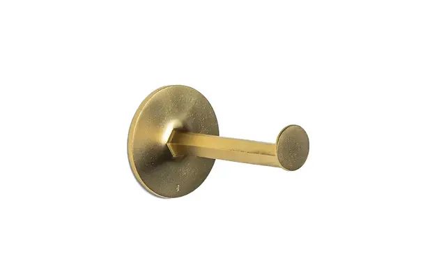 Toiletrolhouder Messing Six Fois It's a Roel lengte 123mm Aged Gold hoh 83mm