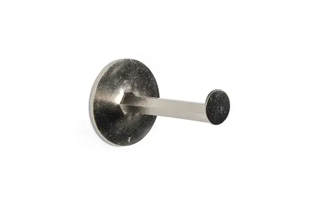 Toiletrolhouder Verzilverd Six Fois It's a Roel lengte 123mm Old Silver hoh 83mm