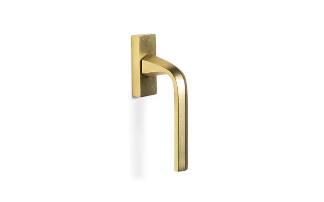 Draaikiep raamkruk Messing Six Fois It's a Roel stift 7 Aged Gold