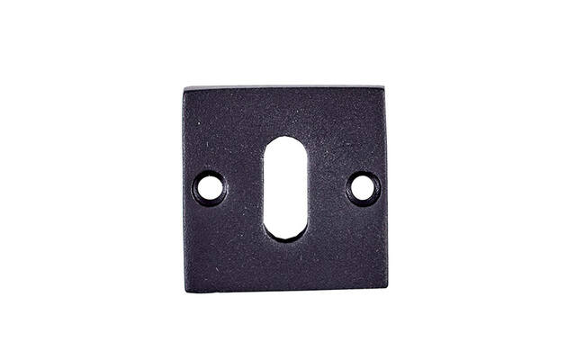 Sleutelrozet Zwart Jolie vierkant 42mm