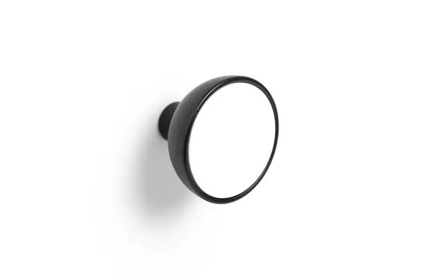 Meubelknop Wit essenhout en Zwart Combi 45mm