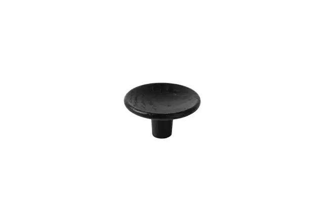 Meubelknop Zwart Disc 38mm