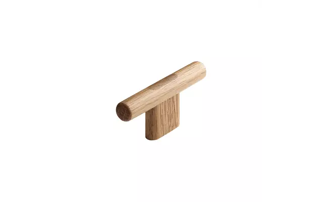 Meubelknop Eiken  T-greep Join 80mm