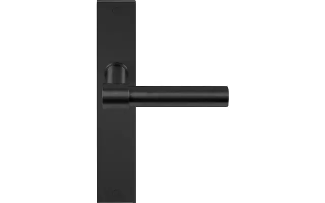Deurkruk op schild Mat zwart PVD One Piet Boon PBL20XLP236SFC