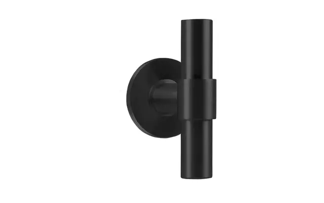 Voordeurknop Mat zwart PVD One Piet Boon PBT100V