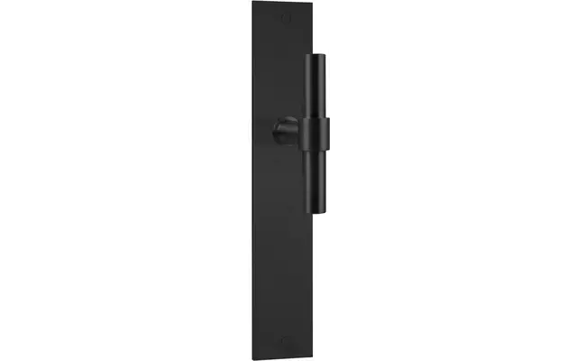 Deurkruk op schild Mat zwart PVD One Piet Boon PBT15P236SFC