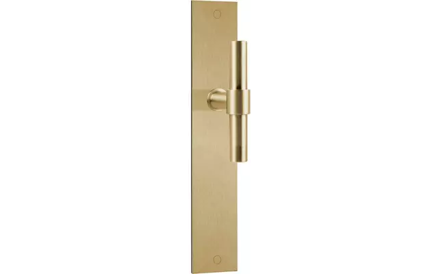 Deurkruk op schild Mat goud PVD One Piet Boon PBT15P236SFC