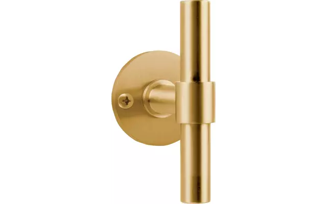 Deurknop Mat goud PVD One Piet Boon PBT15V, Vast op rozet