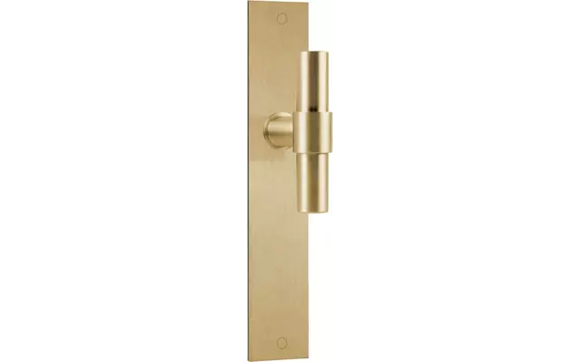 Deurkruk op schild Mat goud PVD One Piet Boon PBT20P236SFC