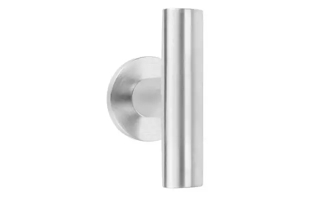 Deurknop vast op rozet RVS Inc Piet Boon PBI103V/53