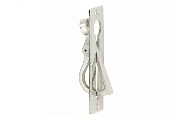 Schuifdeurtrekring kamer en suite Elegant Nikkel 25x108mm