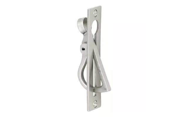 Schuifdeurtrekring kamer en suite Elegant Mat nikkel 25x108mm